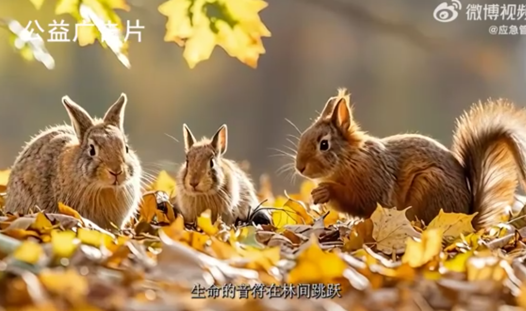 森林防火公益广告 - 防患未“燃”“森”生不息